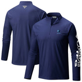 Memphis Grizzlies PFG Terminal Tackle Quarter-Zip Top Navy