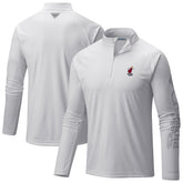 Miami Heat PFG Terminal Tackle Quarter-Zip Top White