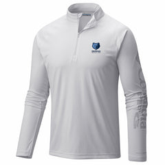 Memphis Grizzlies PFG Terminal Tackle Quarter-Zip Top White