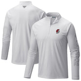 Portland Trail Blazers PFG Terminal Tackle Quarter-Zip Top White