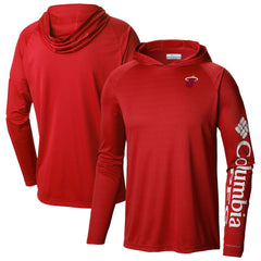Miami Heat PFG Super Terminal Tackle Hoodie Red
