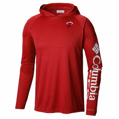 Miami Heat PFG Super Terminal Tackle Hoodie Red