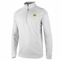 Los Angeles Lakers Oakland Downs Omni-Wick Quarter-Zip Top White
