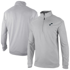 Utah Jazz Oakland Downs Omni-Wick Quarter-Zip Top Gray
