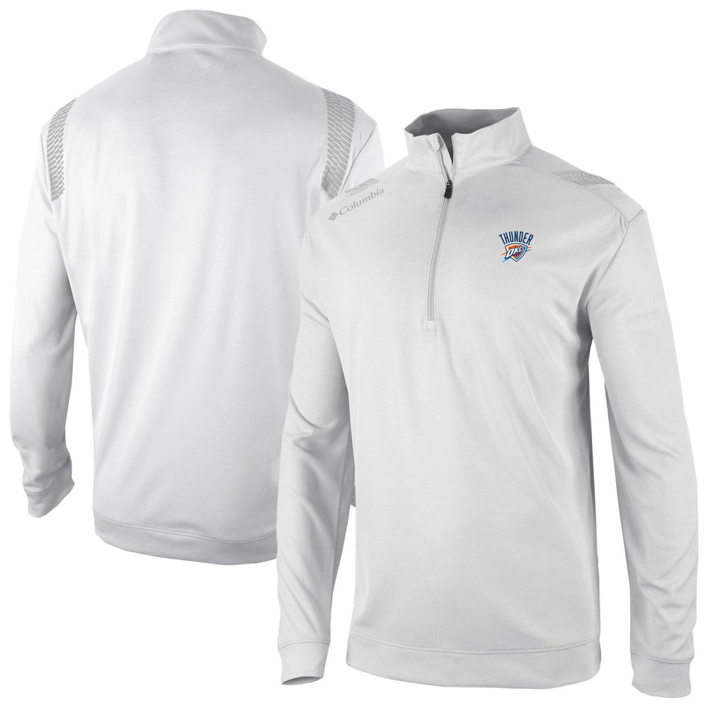 Oklahoma City Thunder Oakland Downs Omni-Wick Quarter-Zip Top White