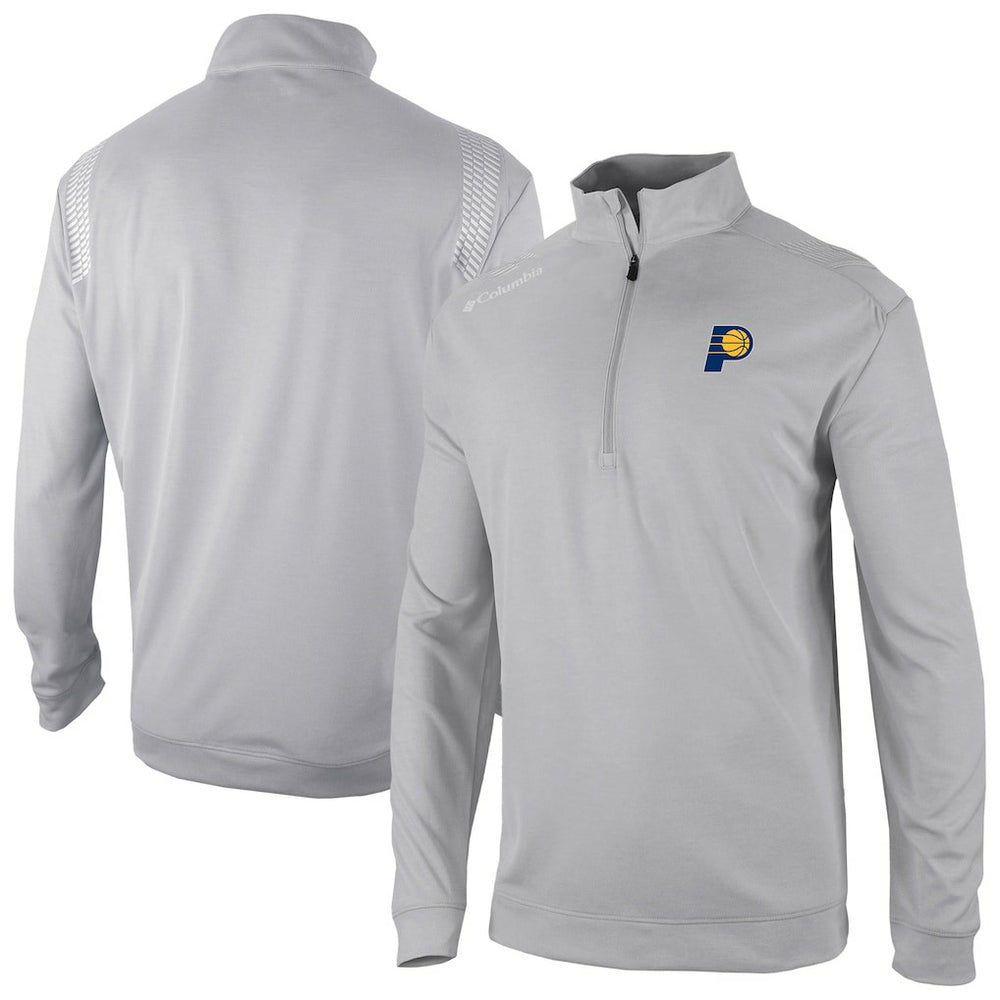 Indiana Pacers Oakland Downs Omni-Wick Quarter-Zip Top Gray