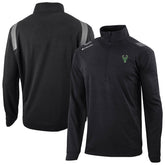Milwaukee Bucks Oakland Downs Omni-Wick Quarter-Zip Top Black