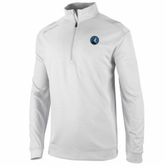 Minnesota Timberwolves Oakland Downs Omni-Wick Quarter-Zip Top White