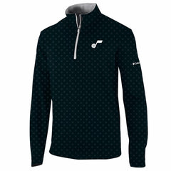 Utah Jazz Wickham Hills Omni-Wick Quarter-Zip Jacket Black