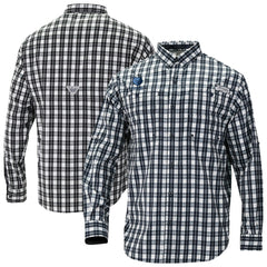 Memphis Grizzlies Super Tamiami Omni-Shade Long Sleeve Button-Down Shirt Navy