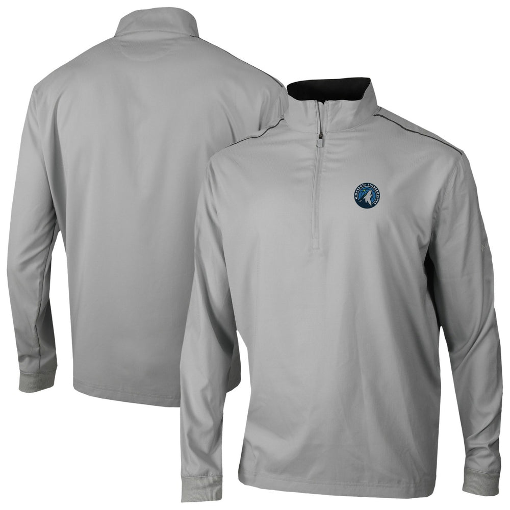 Minnesota Timberwolves Omni-Wick Bogey's Paradise Quarter-Zip Top Gray