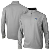 Oklahoma City Thunder Omni-Wick Bogey's Paradise Quarter-Zip Top Gray