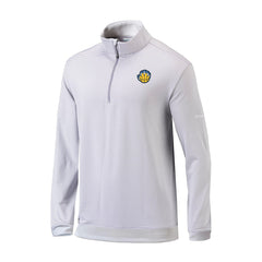 Memphis Grizzlies Omni-Wick Even Lie Quarter-Zip Top Gray/White