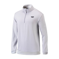 New Orleans Pelicans Omni-Wick Even Lie Quarter-Zip Top Gray/White