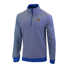 New York Knicks Omni-Wick Even Lie Quarter-Zip Top Blue