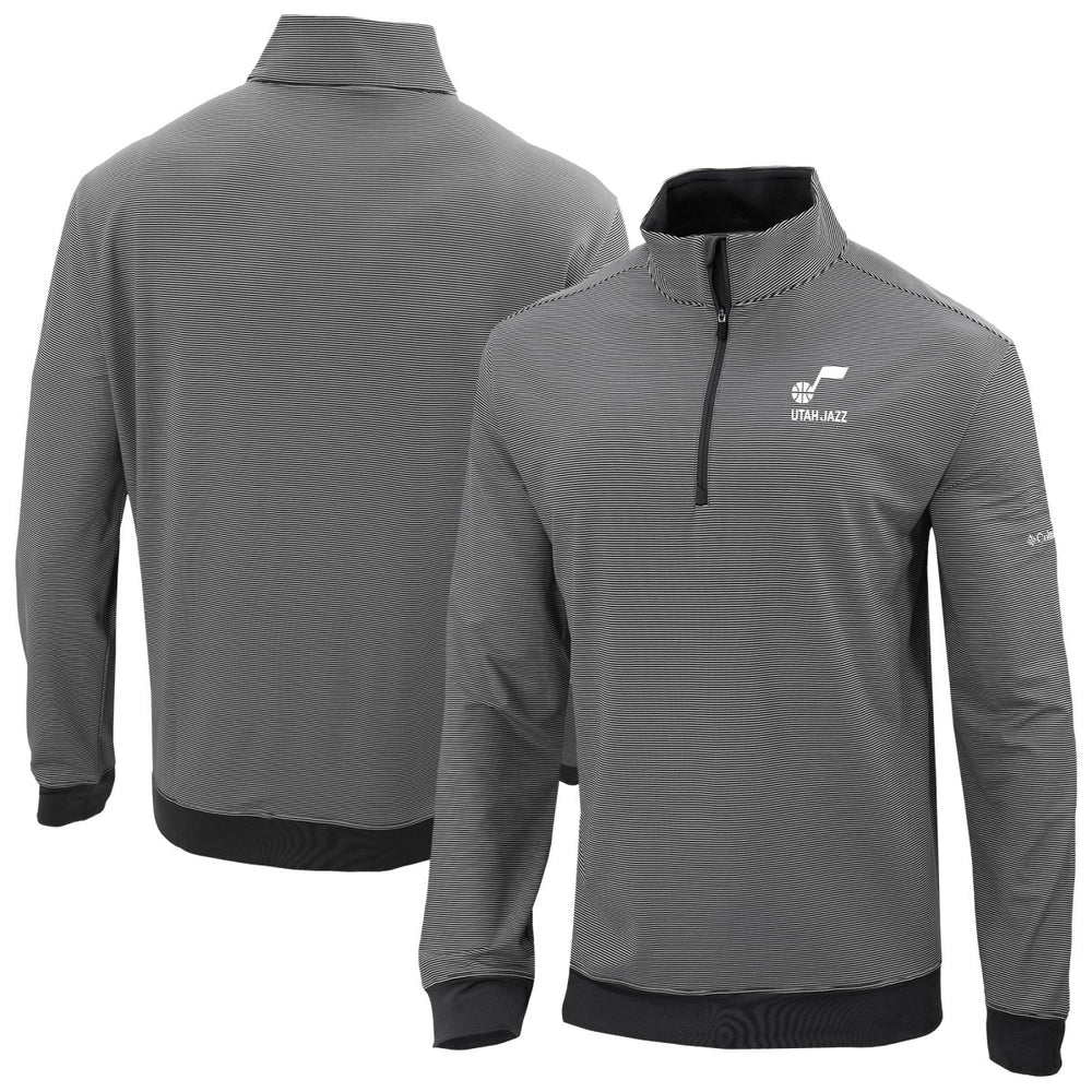 Utah Jazz Omni-Wick Even Lie Quarter-Zip Top Black
