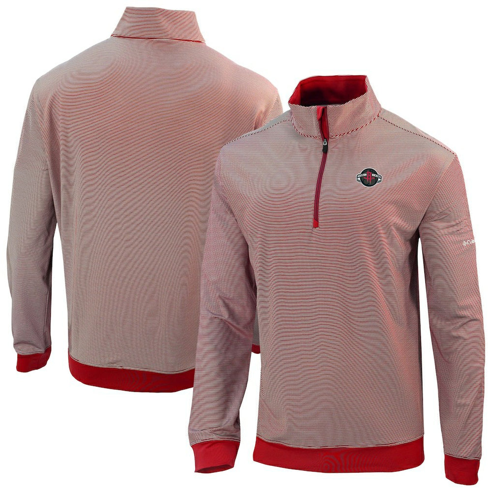 Houston Rockets Omni-Wick Even Lie Quarter-Zip Top Red