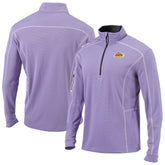 Los Angeles Lakers Omni-Wick Shotgun Quarter-Zip Jacket Purple