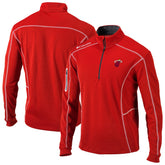 Miami Heat Omni-Wick Shotgun Quarter-Zip Jacket Red