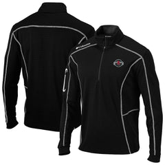 Houston Rockets Omni-Wick Shotgun Quarter-Zip Jacket Black