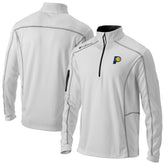 Indiana Pacers Omni-Wick Shotgun Quarter-Zip Jacket White