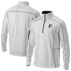 Indiana Pacers Omni-Wick Shotgun Quarter-Zip Jacket White