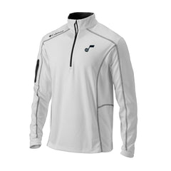 Utah Jazz Omni-Wick Shotgun Quarter-Zip Jacket White