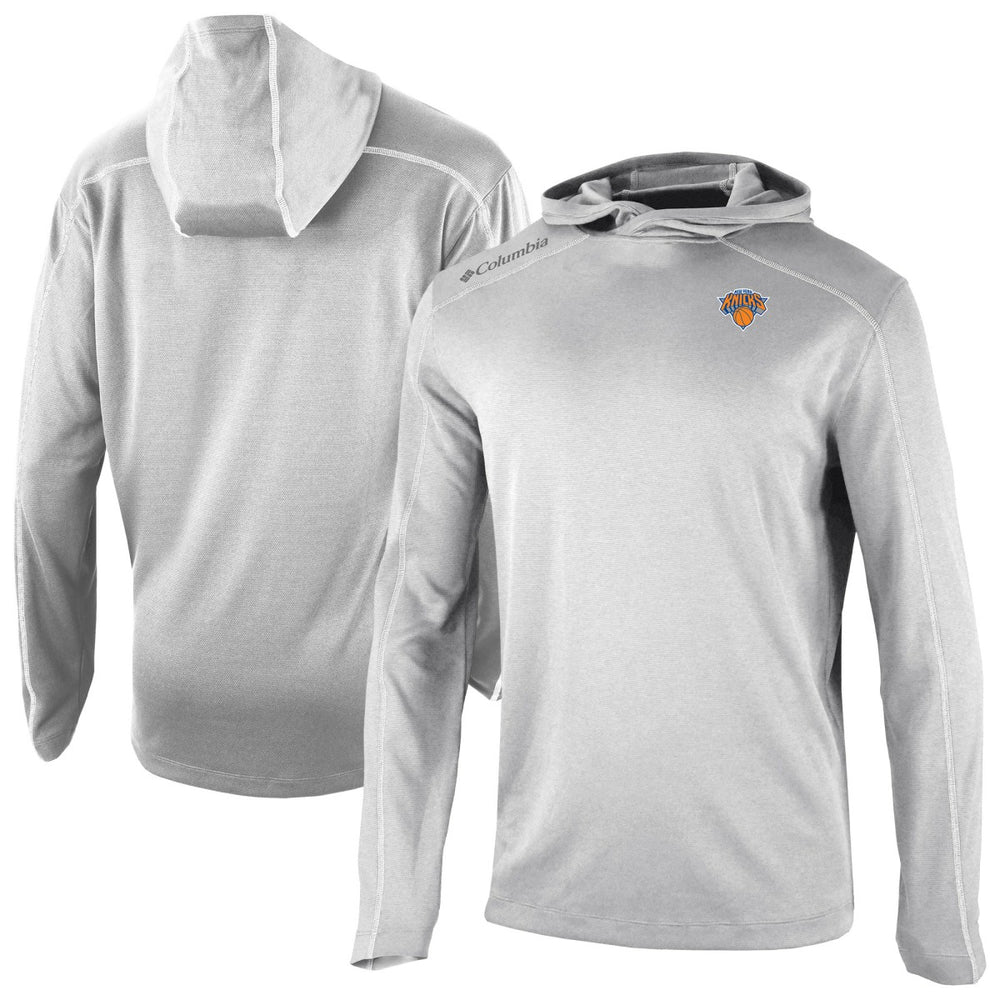 New York Knicks Omni-Wick Shotgun Pullover Hoodie Gray