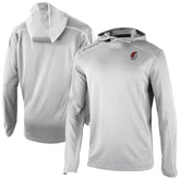 Portland Trail Blazers Omni-Wick Shotgun Pullover Hoodie Gray