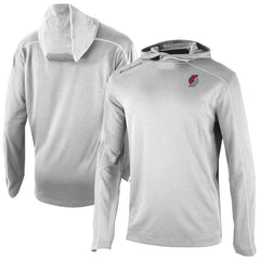 Portland Trail Blazers Omni-Wick Shotgun Pullover Hoodie Gray