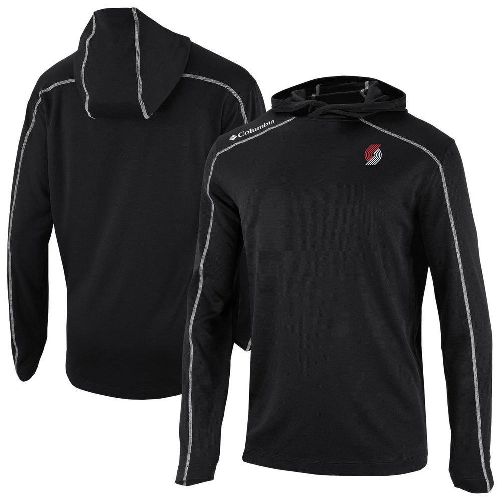 Portland Trail Blazers Omni-Wick Shotgun Pullover Hoodie Black