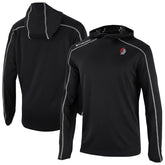 Portland Trail Blazers Omni-Wick Shotgun Pullover Hoodie Black