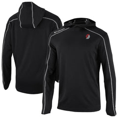 Portland Trail Blazers Omni-Wick Shotgun Pullover Hoodie Black