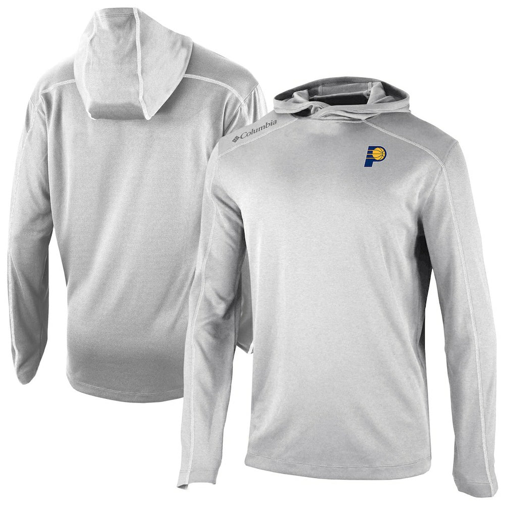 Indiana Pacers Omni-Wick Shotgun Pullover Hoodie Gray