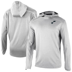 Utah Jazz Omni-Wick Shotgun Pullover Hoodie Gray