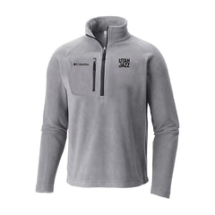 Utah Jazz Fast Trek III Half-Zip Fleece Pullover Gray