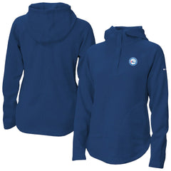 Philadelphia 76ers Women's Sweater Weather Quarter-Snap Hoodie Blue