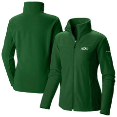 Milwaukee Bucks Women's Give & Go II Fleece Full-Zip Jacket Hunter Green