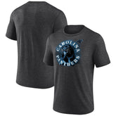 Carolina Panthers Sporting Chance Tri-Blend T-Shirt Charcoal