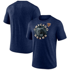Chicago Bears Sporting Chance Tri-Blend T-Shirt Navy