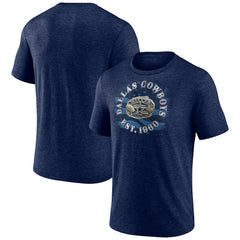 Dallas Cowboys Sporting Chance Tri-Blend T-Shirt Navy