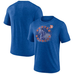 Denver Broncos Sporting Chance Tri-Blend T-Shirt Royal