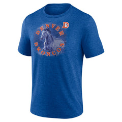 Denver Broncos Sporting Chance Tri-Blend T-Shirt Royal
