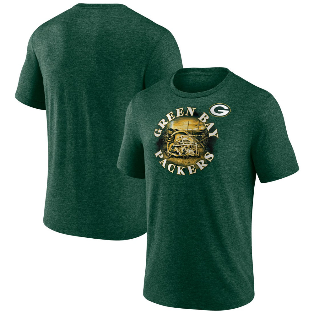Green Bay Packers Sporting Chance Tri-Blend T-Shirt Green