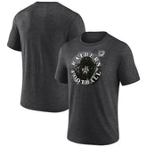 Las Vegas Raiders Sporting Chance Tri-Blend T-Shirt Charcoal