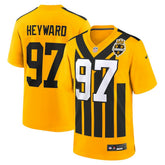 NFL Cameron Heyward Pittsburgh Steelers Alternate 1933 Throwback Game Jersey - Gold