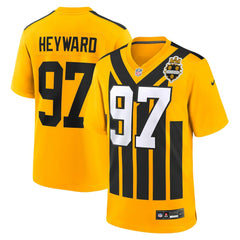 NFL Cameron Heyward Pittsburgh Steelers Alternate 1933 Throwback Game Jersey - Gold
