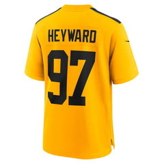 NFL Cameron Heyward Pittsburgh Steelers Alternate 1933 Throwback Game Jersey - Gold