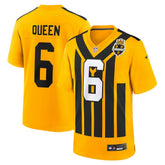 Patrick Queen Pittsburgh Steelers Alternate 1933 Throwback Game Jersey Gold