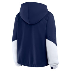 Dallas Cowboys Women's Play Clock Bling Hoodie Navy